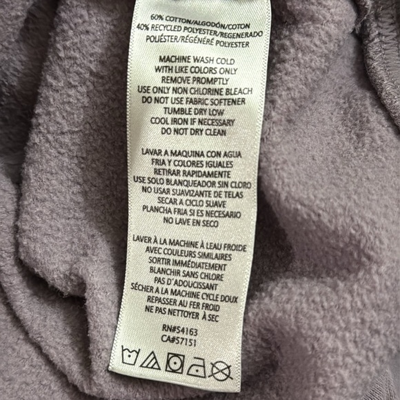 Purple Sweatshirt Calvin Klein - Picture 2 of 7